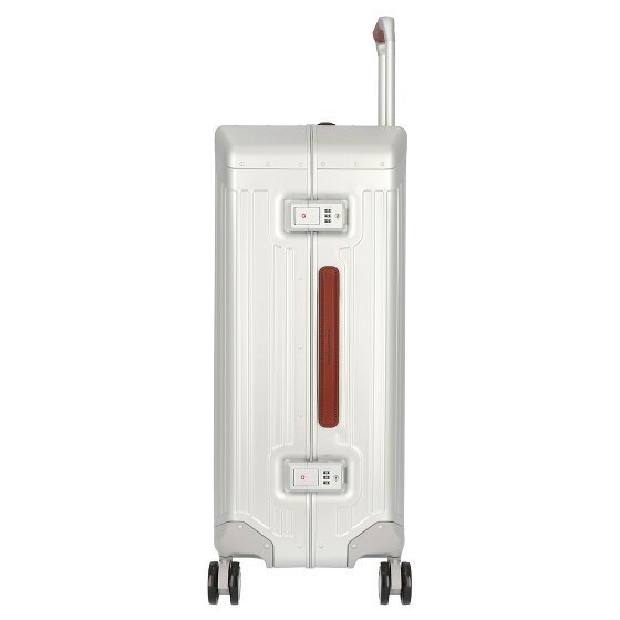 Piquadro Aluminum 4-Wheel Trolley, 69 cm
