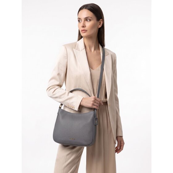 Lazarotti Bologna Leather Hobo Shoulder Bag, Leather, 27 cm