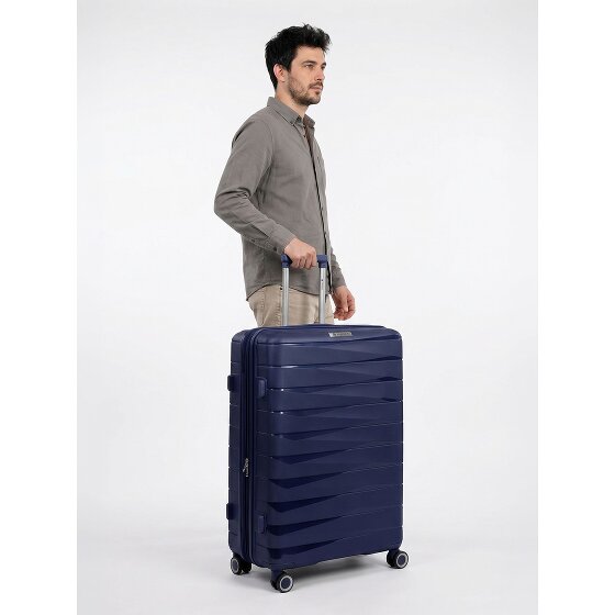 Franky London 4 wheels Trolley L 74 cm Expandable