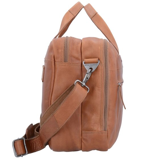 The Chesterfield Brand Wax Pull Up Briefcase Leather 44 cm Laptop compartment