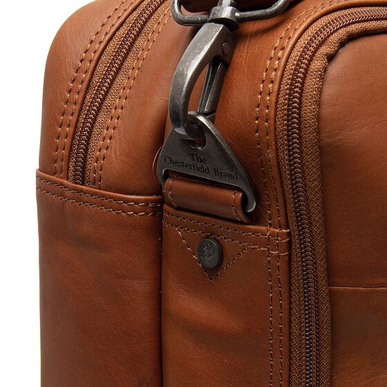 The Chesterfield Brand Wax Pull Up Briefcase Leather 44 cm Laptop compartment
