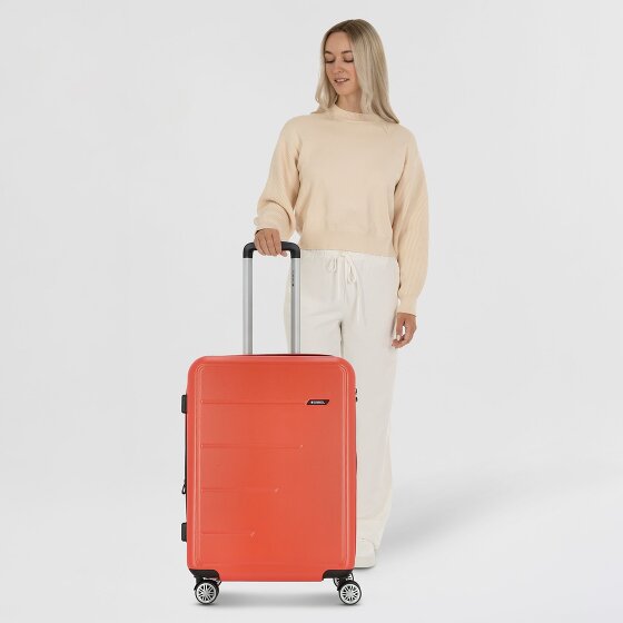 Gabol Future Plus 4 wheels Trolley 66 cm with expansion pleat
