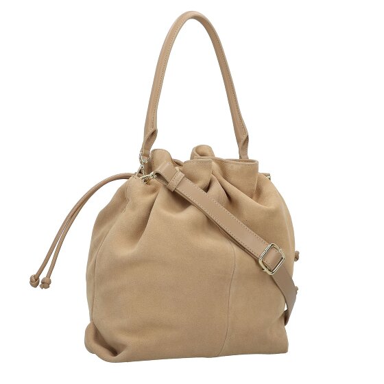 Hey Marly Cool Companion Suede Bucket bag Genuine Leather 38 cm