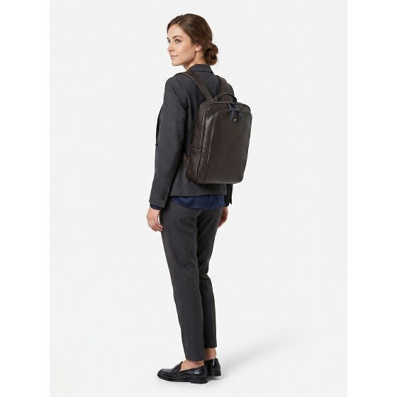 Braun Büffel Novara Business backpack Genuine Leather 40 cm Laptop compartment
