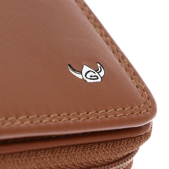 Golden Head Polo Wallet RFID protection Genuine Leather 11.5 cm