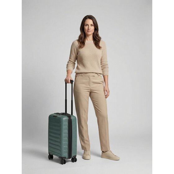 d&n Toronto 4 wheels Cabin trolley S 54 cm with expansion pleat