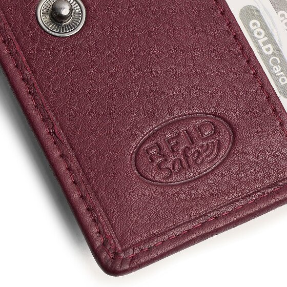 The Chesterfield Brand Floren Wallet RFID protection Genuine Leather 11 cm