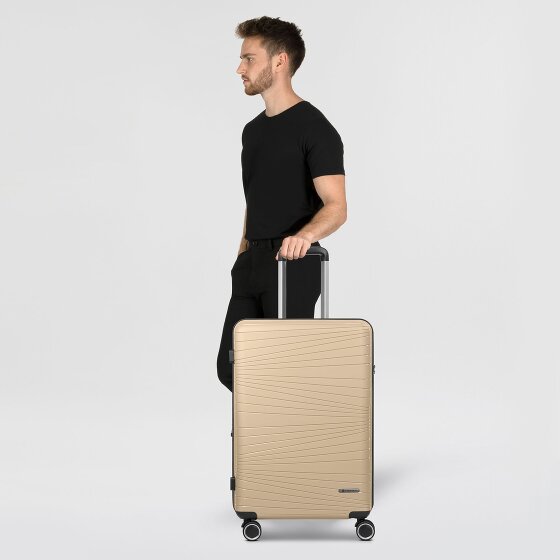 Franky Dallas 3.0 4-wheeled trolley M 65 cm with expansion fold