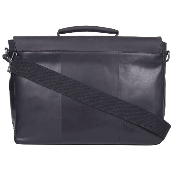 Strellson Brick Lane briefcase leather 41 cm laptop compartment Strellson Brick Lane briefcase leather 41 cm laptop compartment