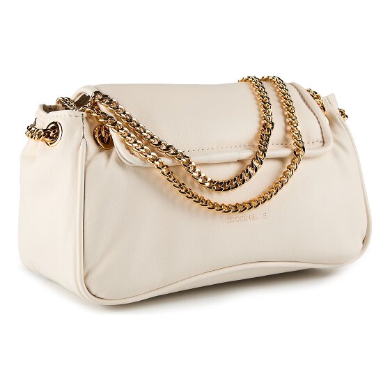 Coccinelle C-Me Fluffy Shoulder Bag Leather 21 cm