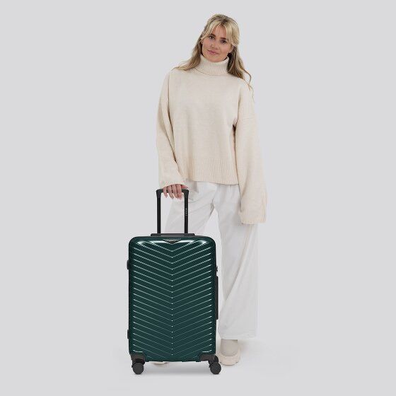 Redolz Essentials 18 4 wheels Trolley 66 cm with expansion pleat