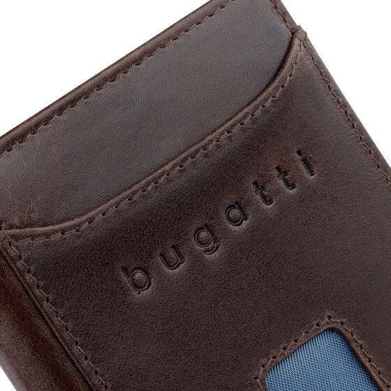 Bugatti Secure Slim Wallet RFID protection Leather 8 cm Bugatti Secure Slim Wallet RFID protection Leather 8 cm
