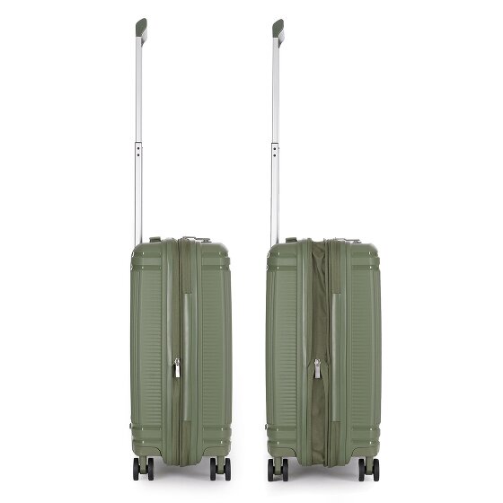 Stratic Straw T 4 wheels Cabin trolley S 54 cm with expansion pleat