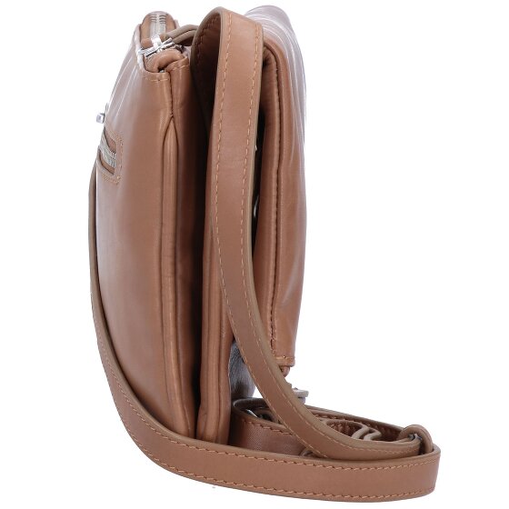 aunts & uncles Jamie's Orchard Raspberry Leather Shoulder Bag 25 cm