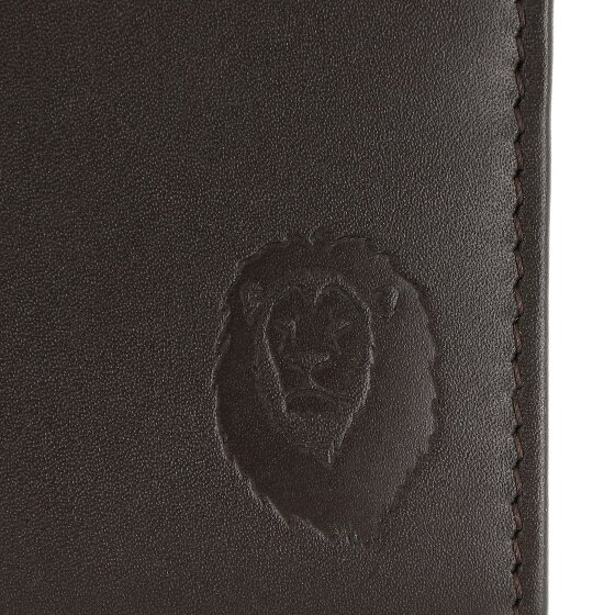 oxmox Leather Wallet RFID protection Genuine Leather 10 cm