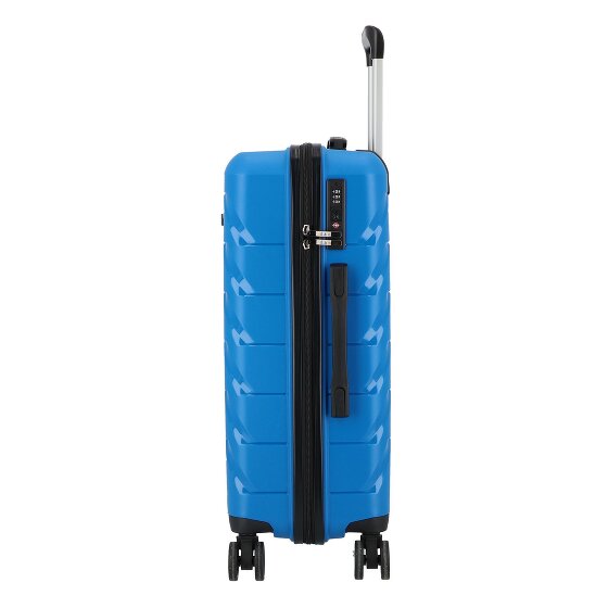 d&n Travel Line 4100 4 wheels Suitcase set 3-piece