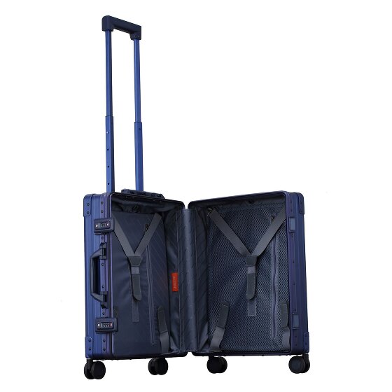 Aleon Traveler International 4-wheel Aluminum Cabin suitcase, 55 cm