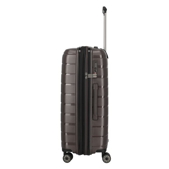 Travelite Air Base 4 wheels Trolley M 67 cm with expansion pleat
