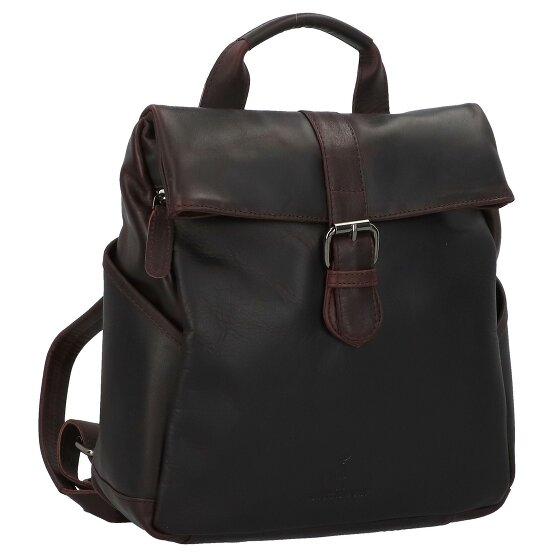 Jack Kinsky Montreal City backpack leather 26 cm