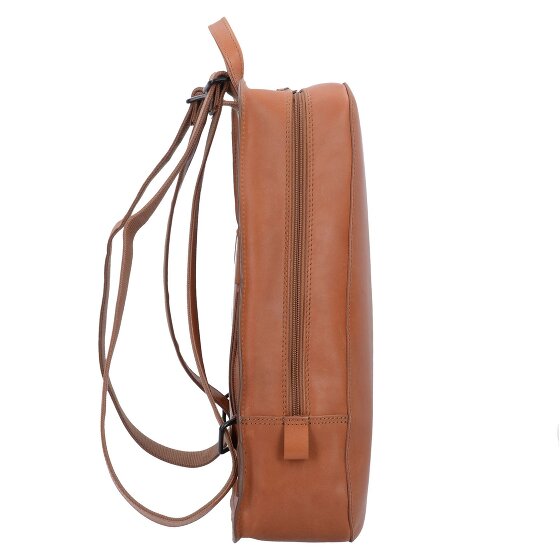 Jost Futura backpack leather 39 cm laptop compartment