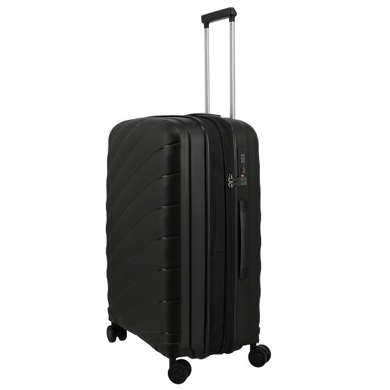 Travelite Burano 4 wheels Suitcase set 3-piece with expansion pleat
