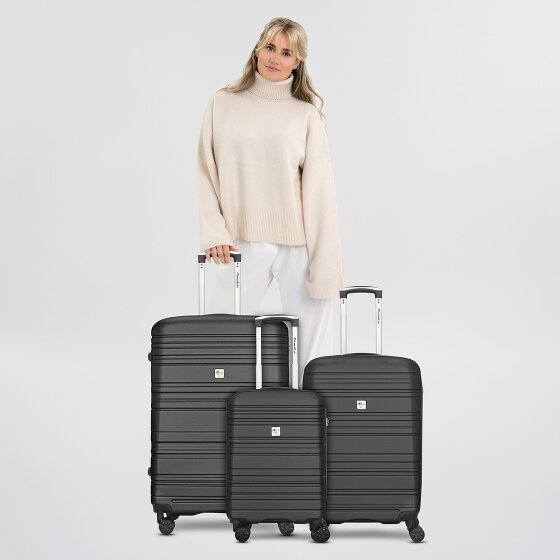 Check.In Paradise 4 wheels Suitcase set 3-piece