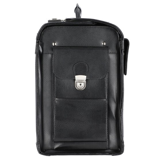 Alassio Leather pilot case 49 cm laptop compartment