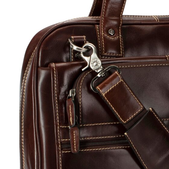 Jekyll & Hide Briefcase Leather 38 cm Laptop compartment
