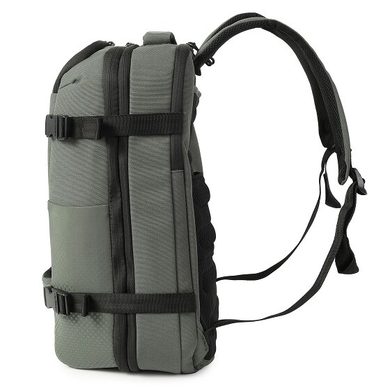 Hedgren Comby Trip travel backpack M RFID 46 cm with expansion fold laptop compartment