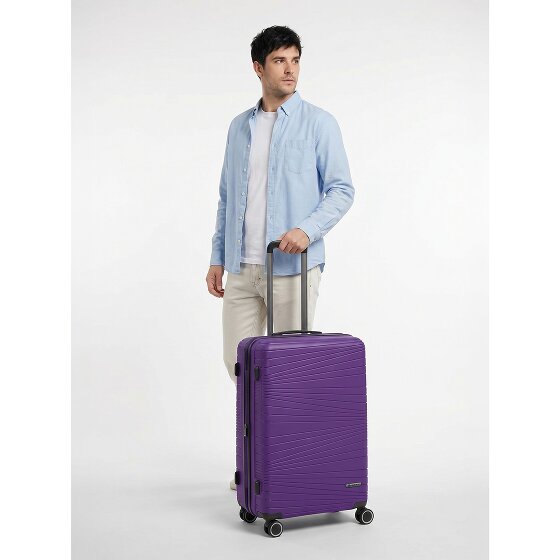 Franky Dallas 3.0 4-wheeled trolley M 65 cm with expansion fold