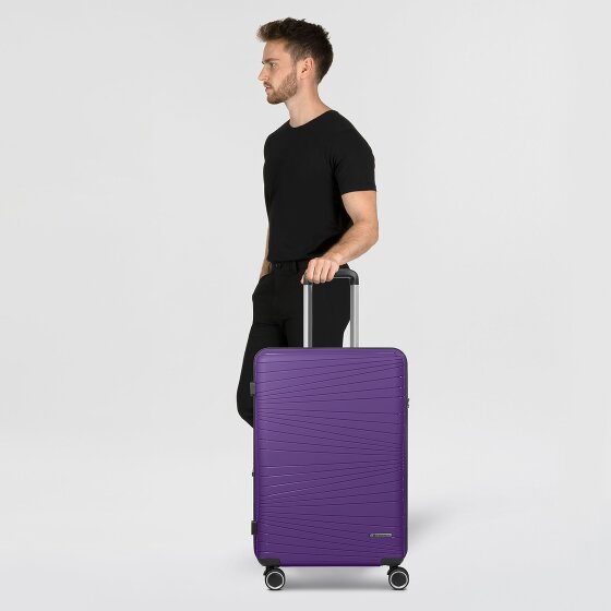 Franky Dallas 3.0 4-wheeled trolley M 65 cm with expansion fold