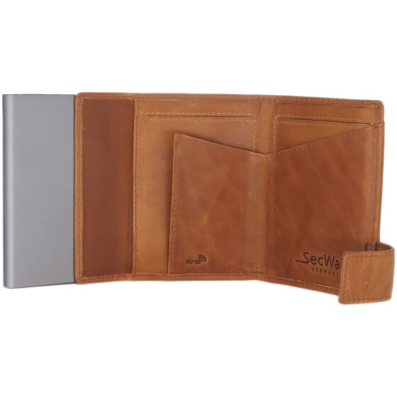 SecWal SecWal 1 credit card holder wallet RFID leather 9 cm