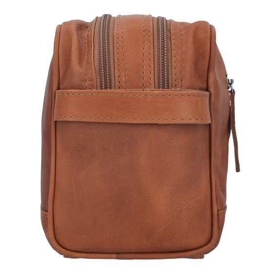 The Chesterfield Brand Wax Pull Up Toilet bag Leather 29 cm