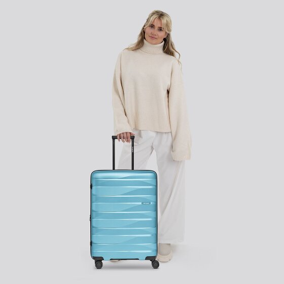 Bergpfeil Travel 4-wheeled trolley M 66 cm with expansion fold