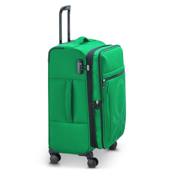 Delsey Paris x United Colors of Benetton Color Block 4-wheel suitcase set 3 pcs.