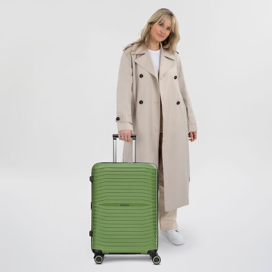 Stratic Shine 4 wheels trolley 65 cm with expansion fold