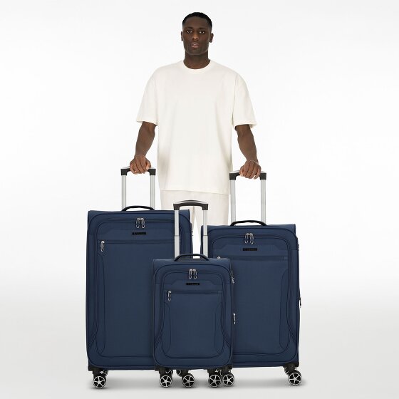 Cocoono Monterrey 4 wheels Suitcase set 3-piece with expansion pleat