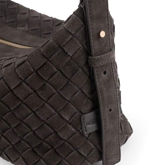 LES VISIONNAIRES Marie Shoulder Bag Genuine Leather 38 cm