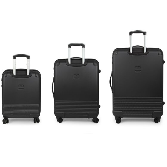 Gabol Balance XP 4 wheels Suitcase set 3-piece with expansion pleat
