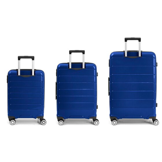 Gabol Midori 4 Roll Suitcase Set 3pcs. Gabol Midori 4 Roll Suitcase Set 3pcs.