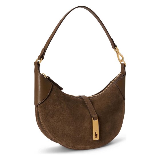 POLO RALPH LAUREN Polo ID Shoulder Bag Genuine Leather 26 cm