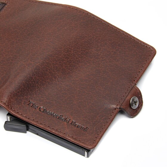 The Chesterfield Brand Baldwin Credit card case RFID protection Genuine Leather 6.5 cm