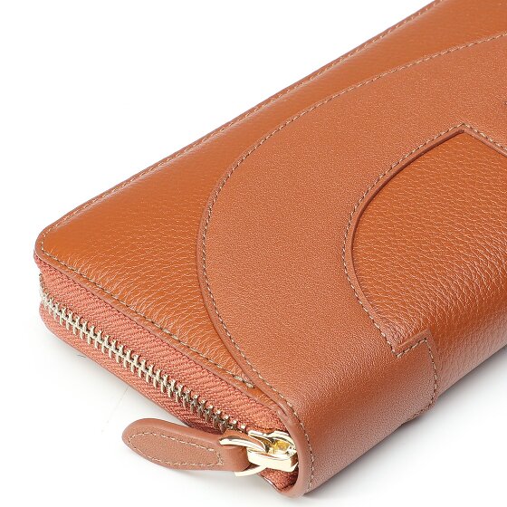 Aigner Deborah Wallet RFID protection Genuine Leather 19 cm