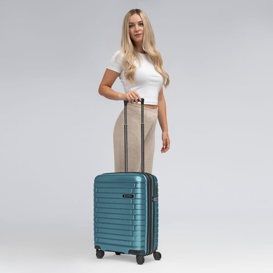 Pactastic Collection 04 THE CABIN + 4 wheels Cabin trolley S 55 cm with expansion pleat