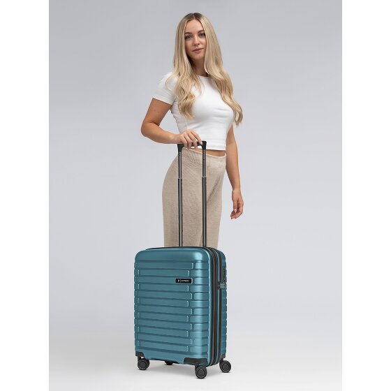 Pactastic Collection 04 THE CABIN + 4 wheels Cabin trolley S 55 cm with expansion pleat