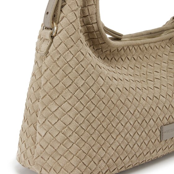 LES VISIONNAIRES Sadie Grande Weave Handbag Leather 40 cm