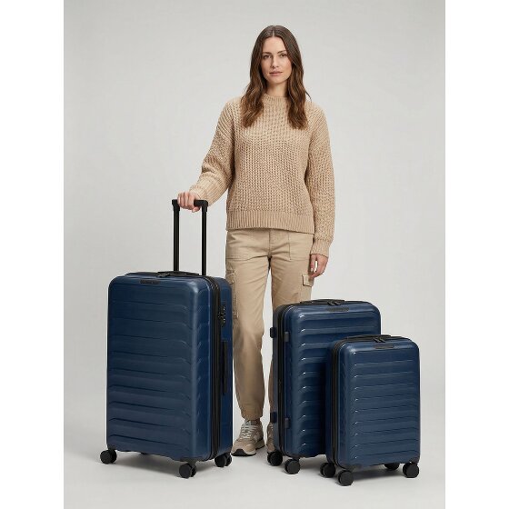 d&n Toronto 4 wheels Suitcase set 3-piece with expansion pleat