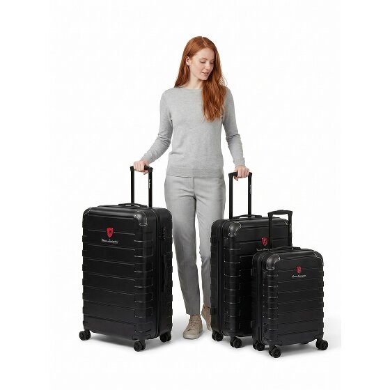 Tonino Lamborghini Tonino Lamborghini Milano Trolley 3-SET with expansion fold and XL Trunk