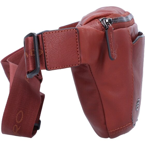 Piquadro Black Square fanny pack leather 31 cm