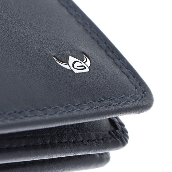 Golden Head Polo Wallet RFID protection Genuine Leather 12.5 cm